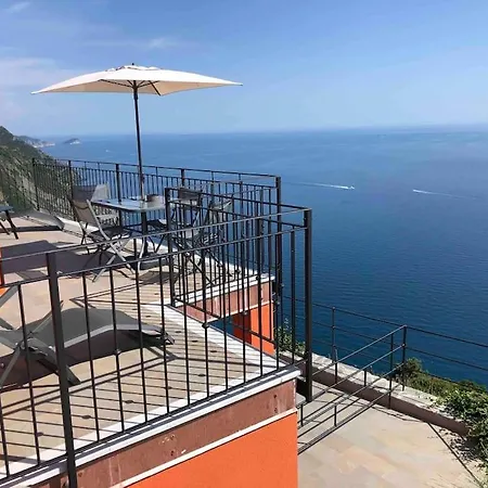 Villa Orangehouse Cinque Terre. Private Parking Riomaggiore Exterior foto